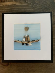 3 Sisters or Friends - Pebble Art (will replicate/customize)