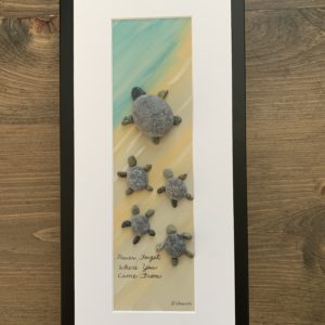 Never Forget Where You Came From - Pebble Art (will replicate)