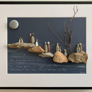 Family - we may be miles apart, but close by Heart