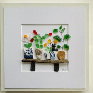 Crazy for Plants (Pebble art)