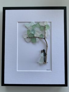 The Promise (Wedding, Engagement or Love pebble art)