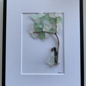 The Promise (Wedding, Engagement or Love pebble art)