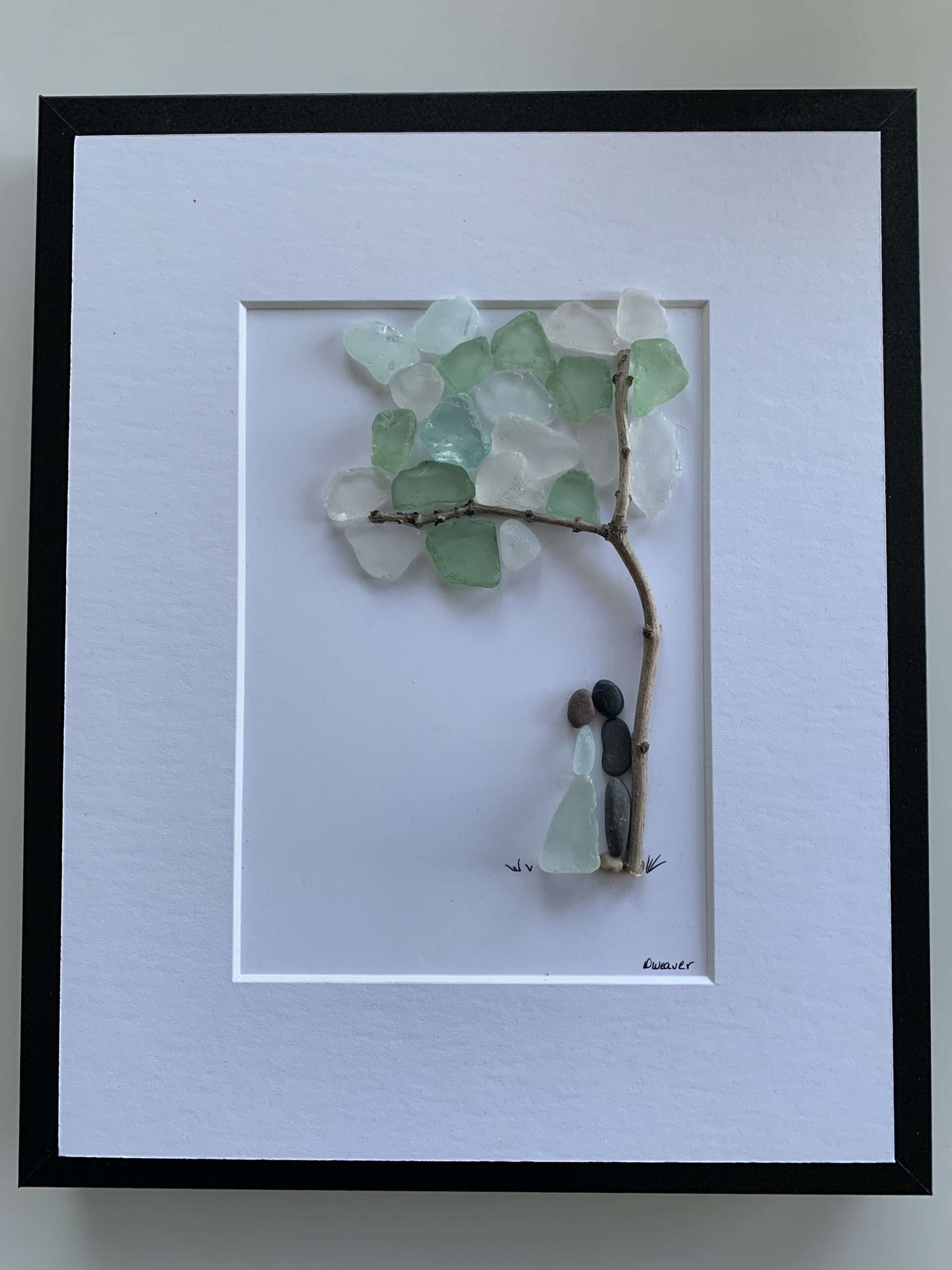 The Promise (Wedding, Engagement or Love pebble art)